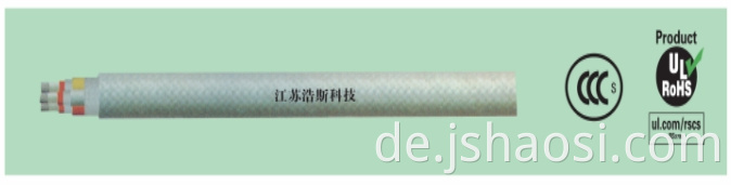 Pure nickel mica wrapped wire